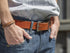 1.5" | Chestnut Leather Belt - Thirteen50 Leather